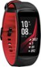 Samsung - Gear Fit2 Pro - Fitness Smartwatch (Small) - Red-Angle_Standard 
