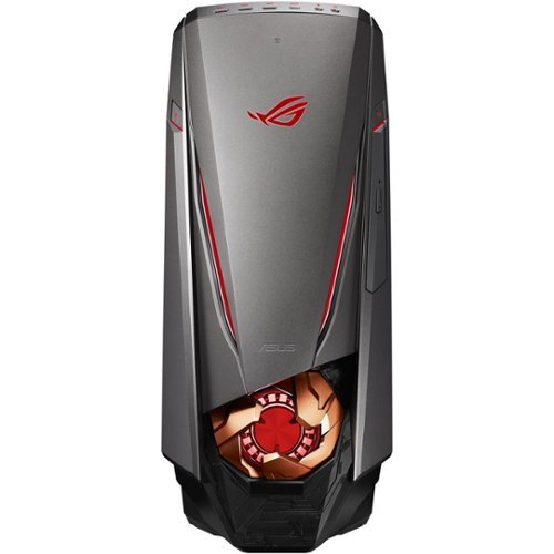 ASUS - ROG GT51CH Desktop - Intel Core i7 - 32GB Memory - NVIDIA GeForce GTX 1080 Ti - 512GB Solid State Drive + 2TB Hard Drive - Gray-Front_Standard 