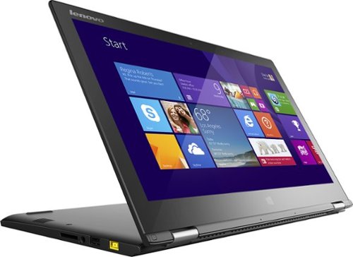 Lenovo - Yoga 2 2-in-1 13.3&quot; Touch-Screen Laptop - Intel Core i5 - 8GB Memory - 128GB Solid State Drive - Black