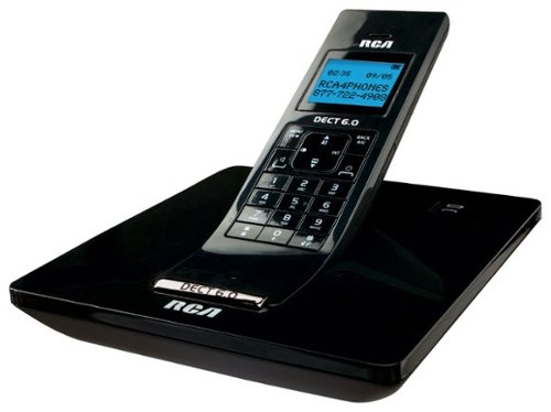  RCA - 21311BKGA DECT 6.0 Expandable Cordless Phone - Black