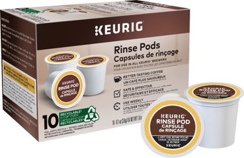 Keurig - Rinse Pods (10-Pack) - White