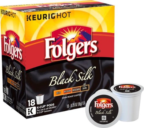  Folger's - Black Silk K-Cup Pods (18-Pack)