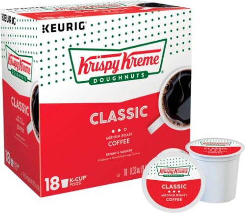  Krispy Kreme - Classic - Medium Roast K-Cup Pods (18-Pack)