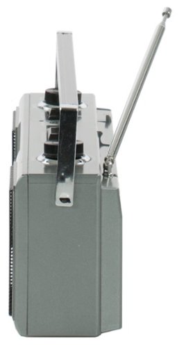 QFX 11 Band Radio and MP3 Music Player with AM/FM/SW1-9 Radio - Black WORLDWIDE DELIVERY