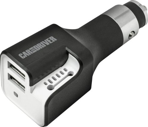  Car and Driver - Dual USB Car Charger with Air Purifier - Black