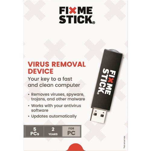 FixMeStick - Virus Removal Device (5 Devices) (2-Year Subscription) - Windows-Front_Standard 
