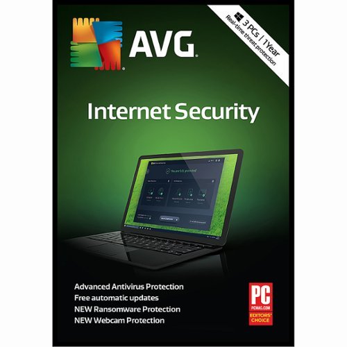  AVG Internet Security (3-Devices) (1-Year Subscription) - Windows