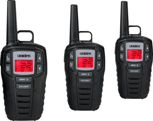  Uniden - GMRS 30-Mile, 22-Channel GMRS 2-Way Radios - Black
