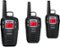 Uniden - GMRS 30-Mile, 22-Channel GMRS 2-Way Radios - Black-Angle_Standard