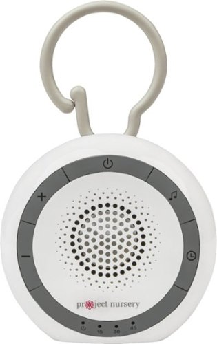 Project Nursery - Portable Sound Soother - White/Grey