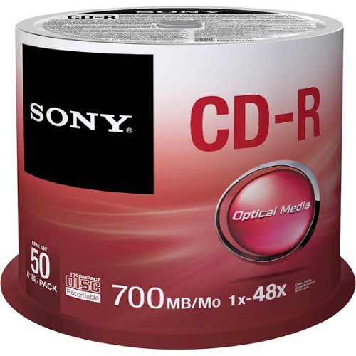 Sony - 48x CD-R Discs (50-Pack) - Metalic-Front_Standard 