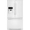 Frigidaire - 26.8 Cu. Ft. French Door Refrigerator with Water and Ice Dispenser - Pearl White-Front_Standard