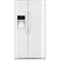 Frigidaire - 22 Cu. Ft. Side-by-Side Refrigerator with Water and Ice Dispenser - Pearl White-Front_Standard