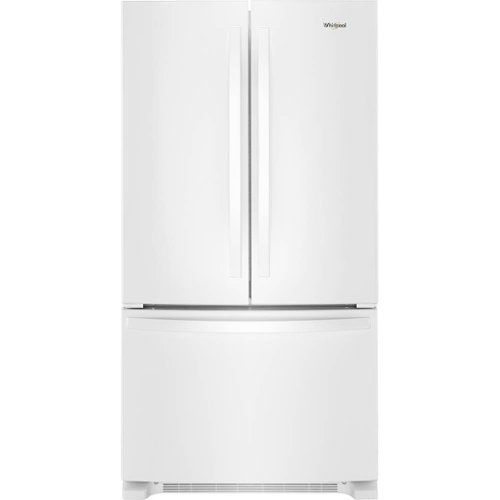  Whirlpool - 25.2 Cu. Ft. French Door Refrigerator - White