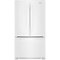 Whirlpool - 20 cu. ft. French Door Refrigerator with Counter Depth Design - White-Front_Standard 