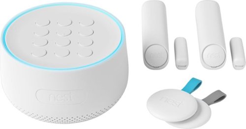  Google - Nest Secure Alarm System - White
