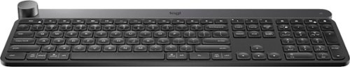  Logitech - Craft Wireless Keyboard - Dark gray and aluminum
