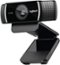 Logitech - 1080p Pro Stream Webcam - Black-Front_Standard