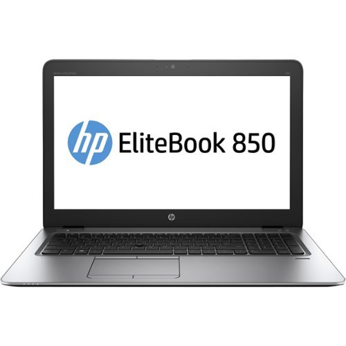 HP - EliteBook 15.6" Laptop - Intel Core i5 - 8GB Memory - 256GB Solid State Drive - Silver-Front_Standard 