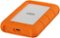 LaCie - Rugged 4TB External USB-C, USB 3.1 Gen 1 Portable Hard Drive - Orange/Silver-Angle_Standard