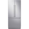 Door Panels and Accessory Kit for Samsung 36" Built-In Chef Collection Refrigerators - Brushed Stainless Steel-Front_Standard