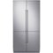 Door Panels and Accessory Kit for Samsung 42" Built-In Chef Collection Refrigerators - Brushed Stainless Steel-Front_Standard