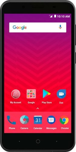 Virgin Mobile - ZTE Tempo X 4G LTE with 8GB Memory Prepaid Cell Phone (Sprint)-Front_Standard 