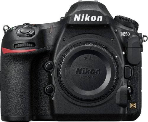 Image of Nikon - D850 DSLR 4k Video Camera (Body Only) - Black