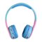 Contixo - KB-2600 Wireless On-Ear Headphones (iOS) - Blue/Pink-Front_Standard
