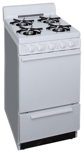 Premier - 20" Freestanding Gas Range - White