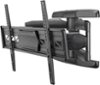 Insignia™ - Full-Motion Wall Mount for 47" - 90" TVs up to 130 lbs. - Extends 25.2” - Black-Left_Standard