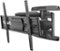 Insignia™ - Full-Motion Wall Mount for 47" - 90" TVs up to 130 lbs. - Extends 25.2” - Black-Left_Standard 