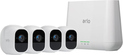  Arlo - Pro 2 4-Camera Indoor/Outdoor Wireless 1080p Security Camera System