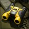 Barska - Colorado 12 x 25 Waterproof Binoculars - Yellow/Black-Angle_Standard