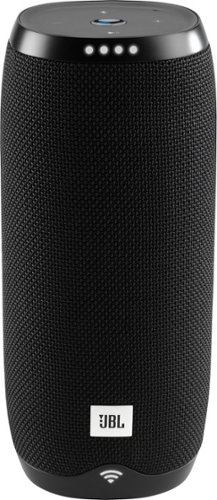  JBL - LINK 20 Smart Portable Bluetooth Speaker with Google Assistant - Black