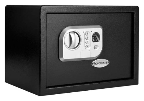Barska - Compact Biometric Keypad Safe - Black-Front_Standard 
