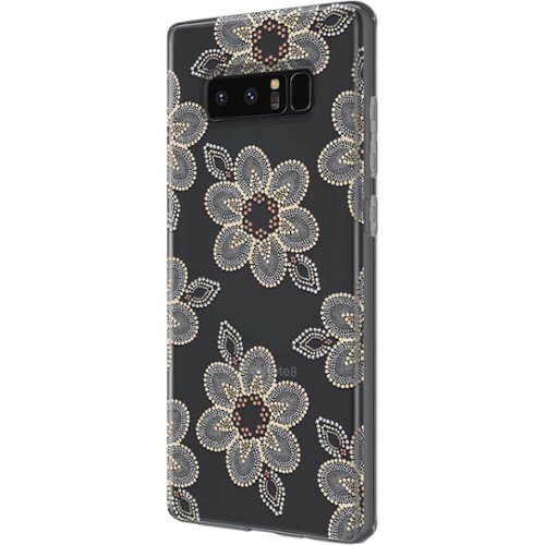 Incipio - Design Series Hard Shell Case for Samsung Galaxy Note8 - Beaded Floral-Front_Standard 