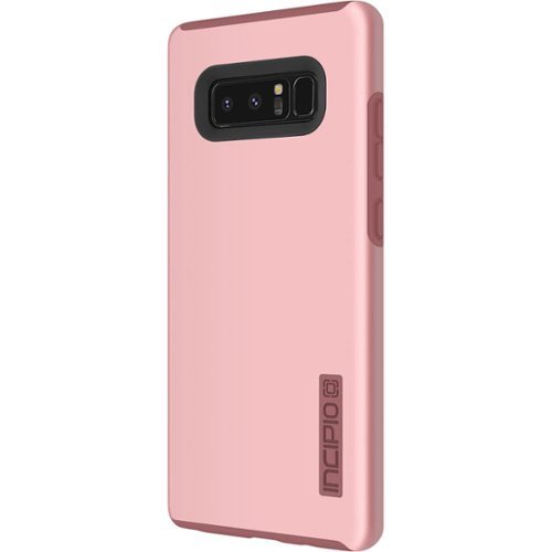Incipio - DualPro® Case for Samsung Galaxy Note8 - Rose quartz