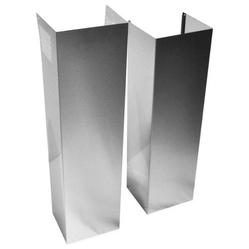  Wall Hood Chimney Extension Kit for Whirlpool Range Hoods - Stainless steel