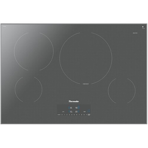 Thermador - Masterpiece Series 30" Built-In Electric Induction Cooktop with 4 elements, Frameless - Gray