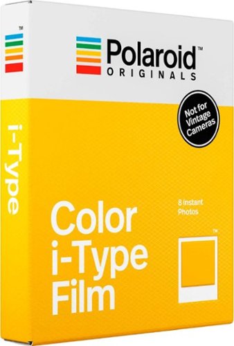  Polaroid - Color i-Type Film (8 Sheets) - White