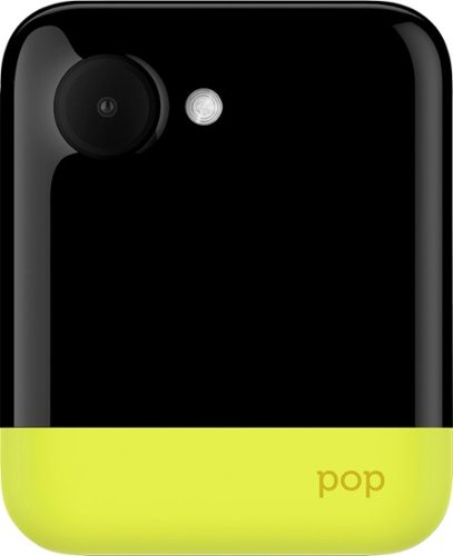 Polaroid - Pop 20.0-Megapixel Digital Camera - Yellow-Front_Standard 