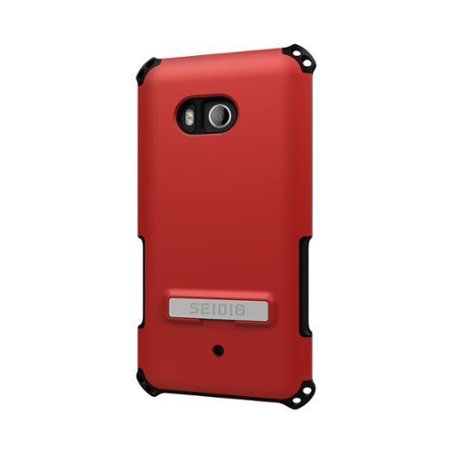 Seidio - DILEX Case for HTC U11 - Black/dark red-Front_Standard 