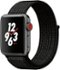 Apple Watch Nike+ Series 3 (GPS + Cellular) 38mm Space Gray Aluminum Case with Black/Pure Platinum Nike Sport Loop - Space Gray - (2015)-Angle_Standard