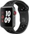 Apple Watch Nike+ Series 3 (GPS + Cellular) 42mm Space Gray Aluminum Case with Anthracite/Black Nike Sport Band - Space Gray - (2015)-Angle_Standard