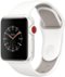 Apple Watch Edition (GPS + Cellular) 38mm White Ceramic Case with Soft White/Pebble Sport Band - White Ceramic-Angle_Standard 