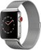Apple Watch Series 3 (GPS + Cellular), 42mm Stainless Steel Case with Milanese Loop - Stainless Steel (AT&T) - (2017)-Angle_Standard