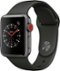 Apple Watch Series 3 (GPS + Cellular) 38mm Space Gray Aluminum Case with Gray Sport Band - Space Gray (AT&T) - (2017)-Angle_Standard