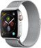 Apple Watch Series 4 (GPS + Cellular) 44mm Stainless Steel Case with Milanese Loop - Stainless Steel (AT&T) - (2018)-Left_Standard