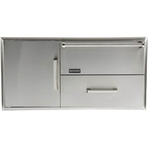 Coyote - Warming Drawer and Access Doors Combo